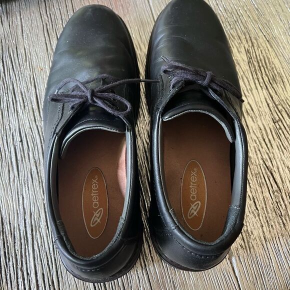 SAS Black Mens Lace Up Shoes Style K8970529 sz 11 EUC main image 7